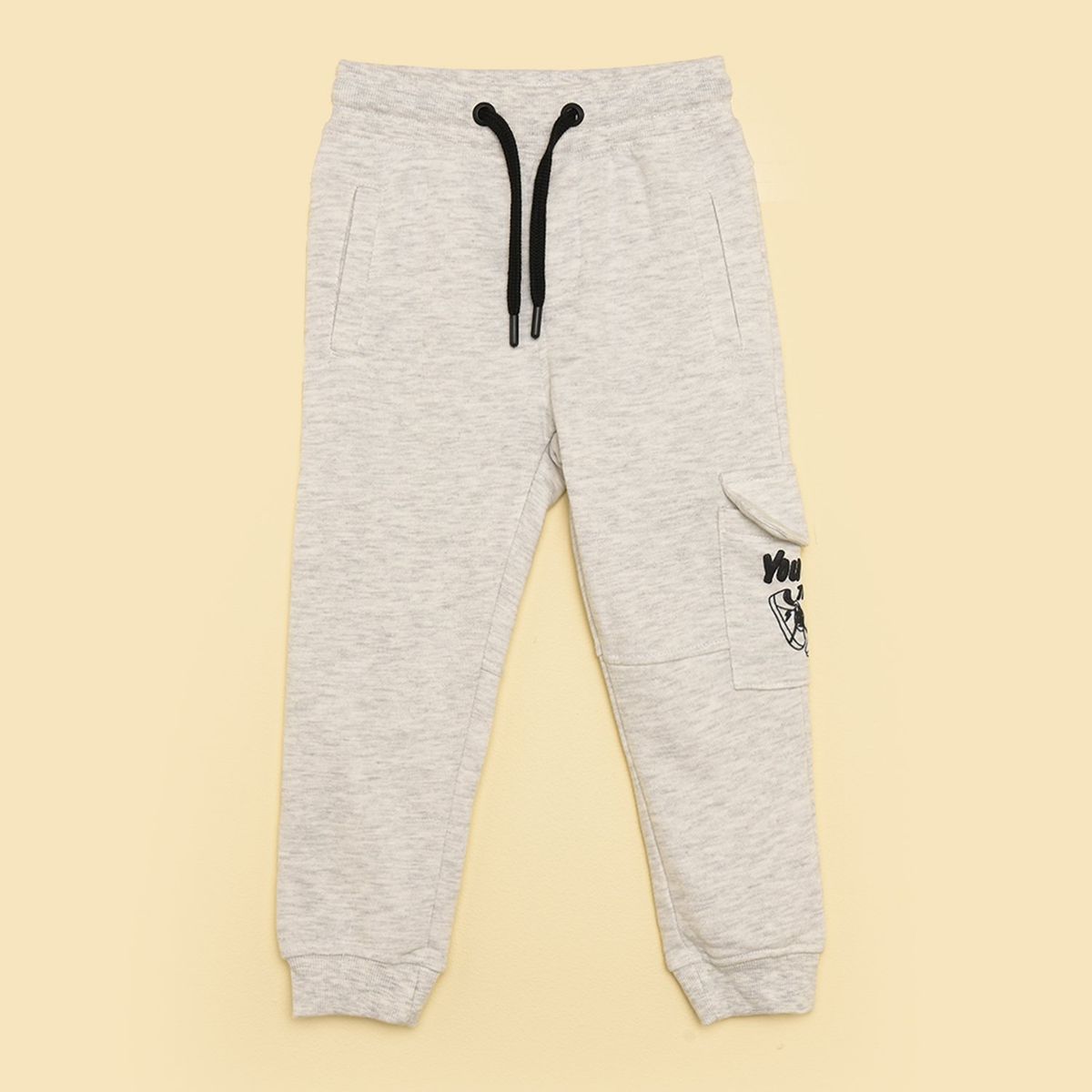 YAMP - Pantalón Niño Cintura elásticada de Algodón Yamp