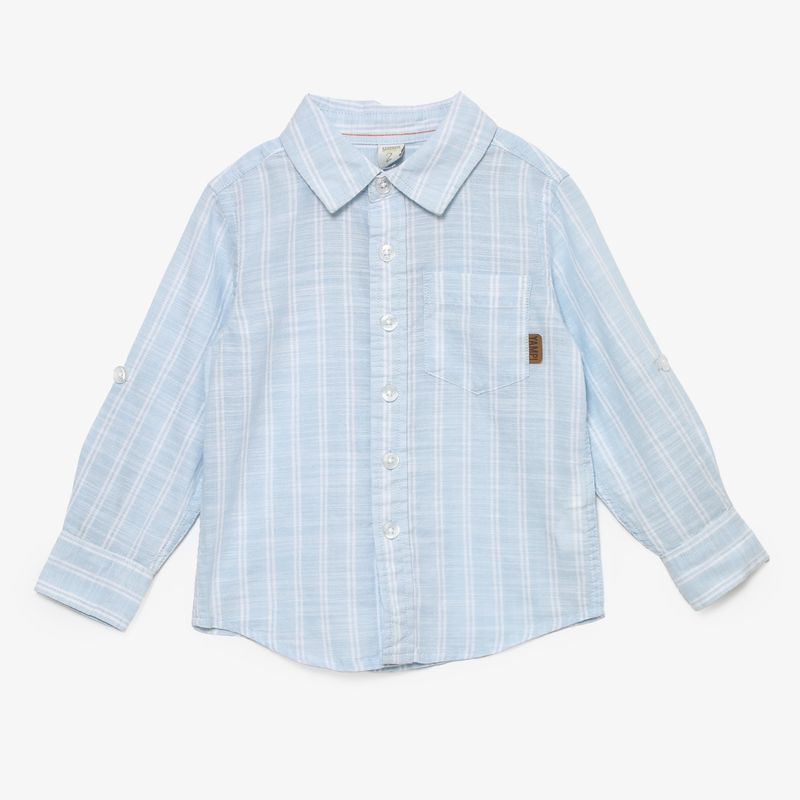 YAMP - Camisa Niño de Rayas Manga larga Algodón Yamp