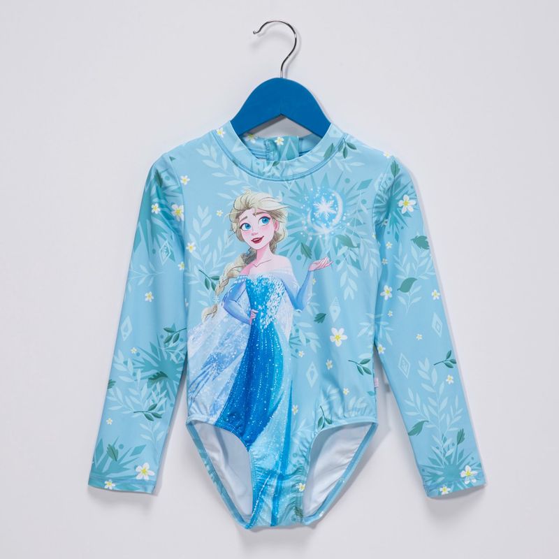 DISNEY - Vestido de baño Niña con Estampado Frozen