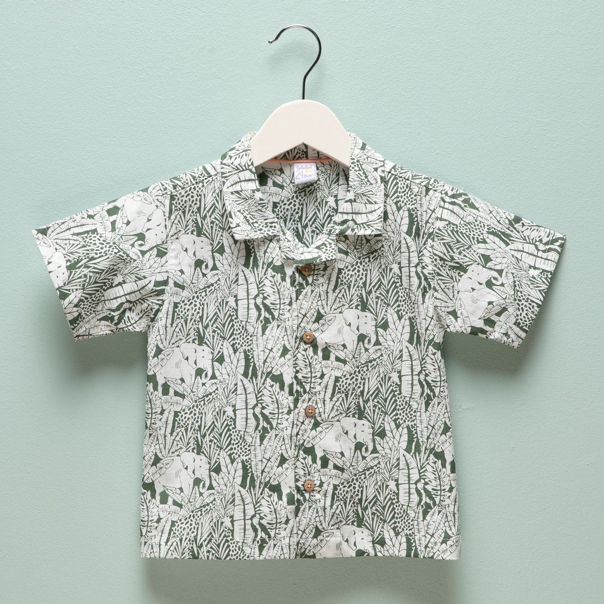 YAMP - Camisa Bebé niño Manga corta Algodón Yamp