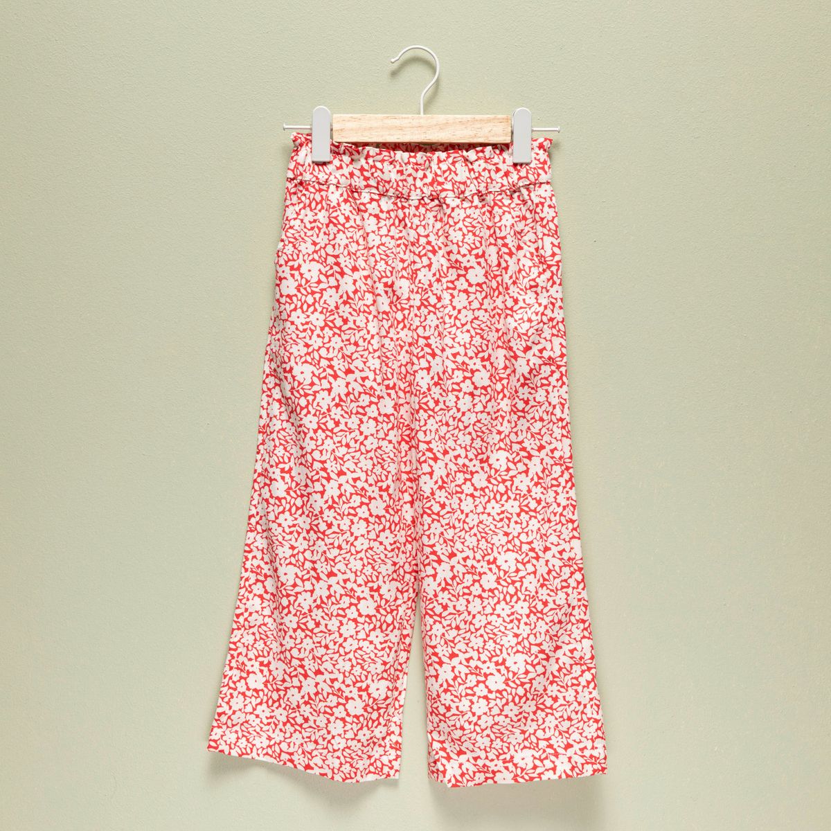 YAMP - Pantalón Niña Cintura elásticada Algodón Yamp