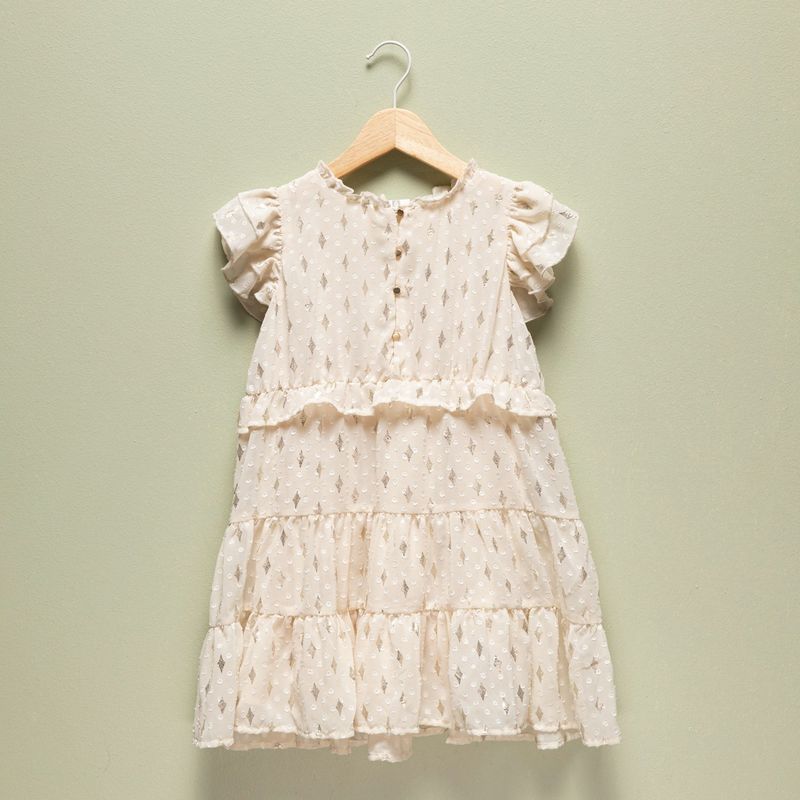 CONIGLIO - Vestido Niña de Rombos Manga corta Coniglio