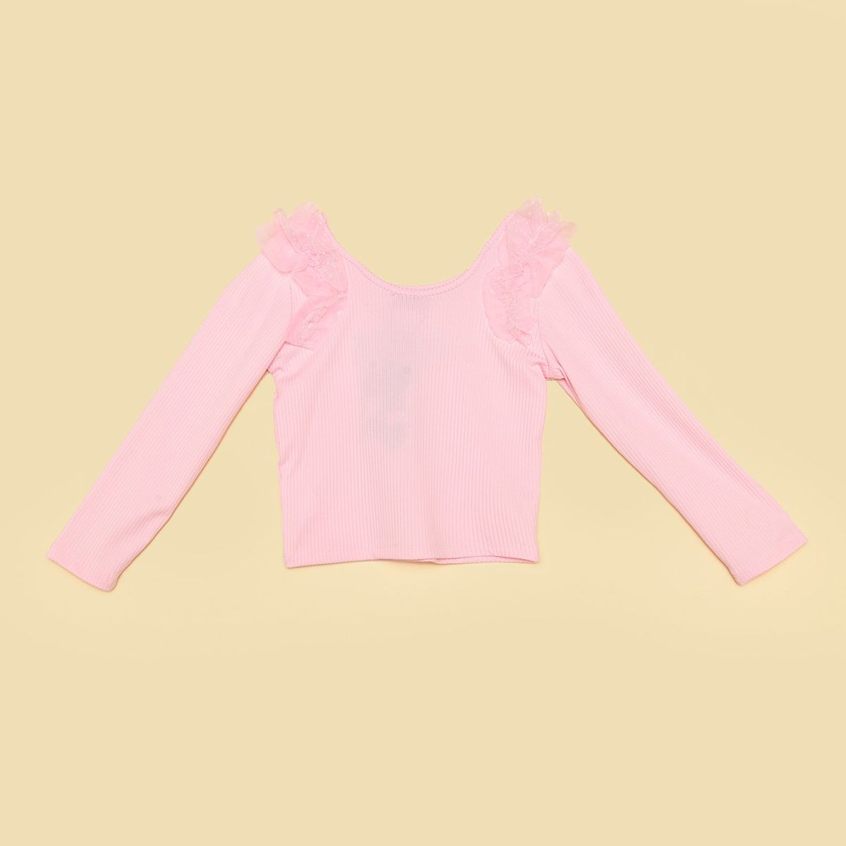 BARBIE - Camiseta Niña con Estampado Manga larga Barbie