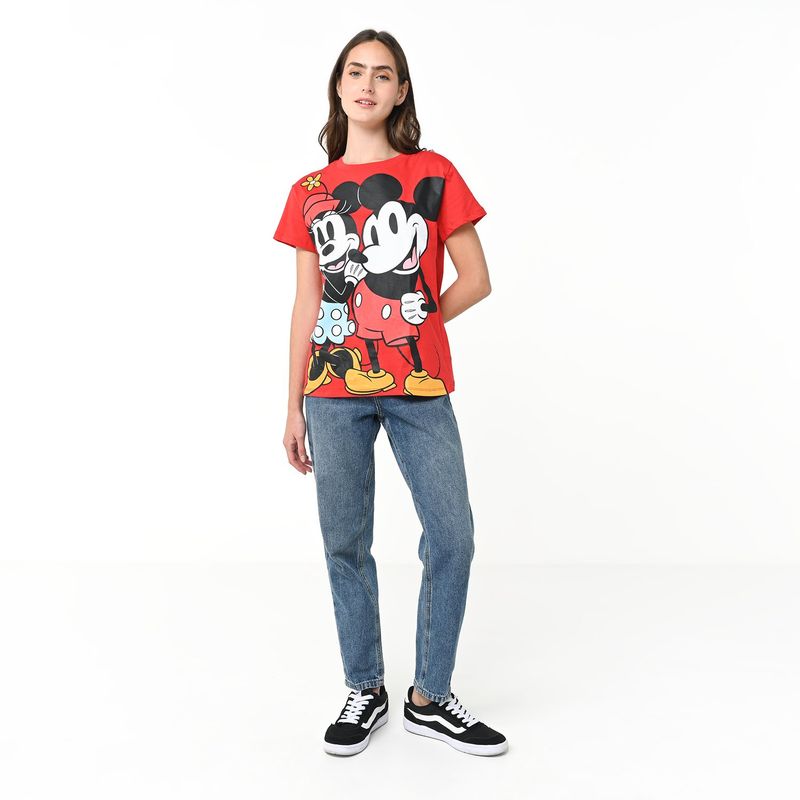 SYBILLA - Blusa Mujer Estampado Manga corta de Algodón Sybilla
