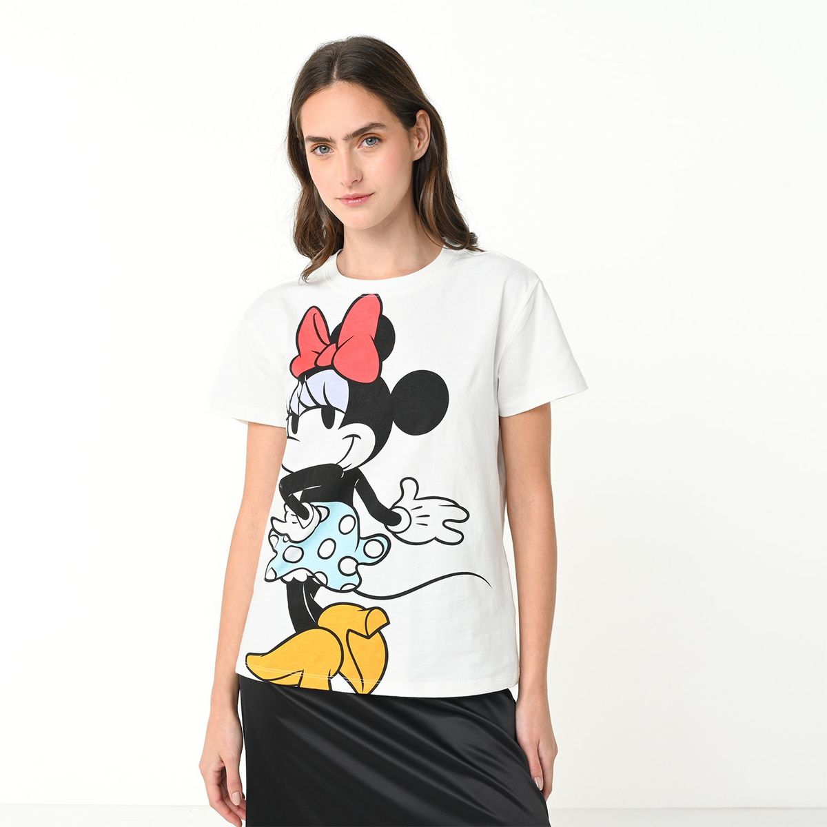 SYBILLA - Blusa Mujer Estampado Manga corta de Algodón Sybilla