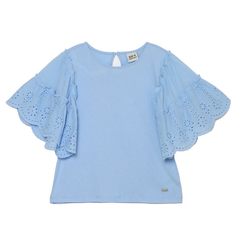 ELV - Camiseta Niña Manga corta Algodón ELV