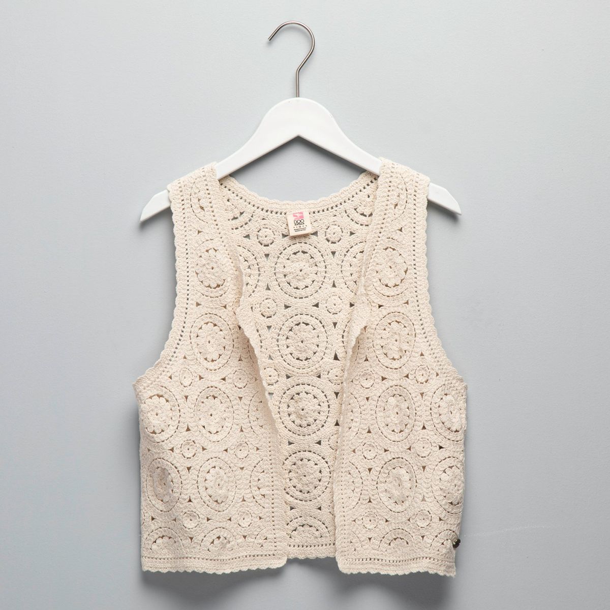 DOO AUSTRALIA - Chaleco Niña con Ojalillo Algodón Doo Australia