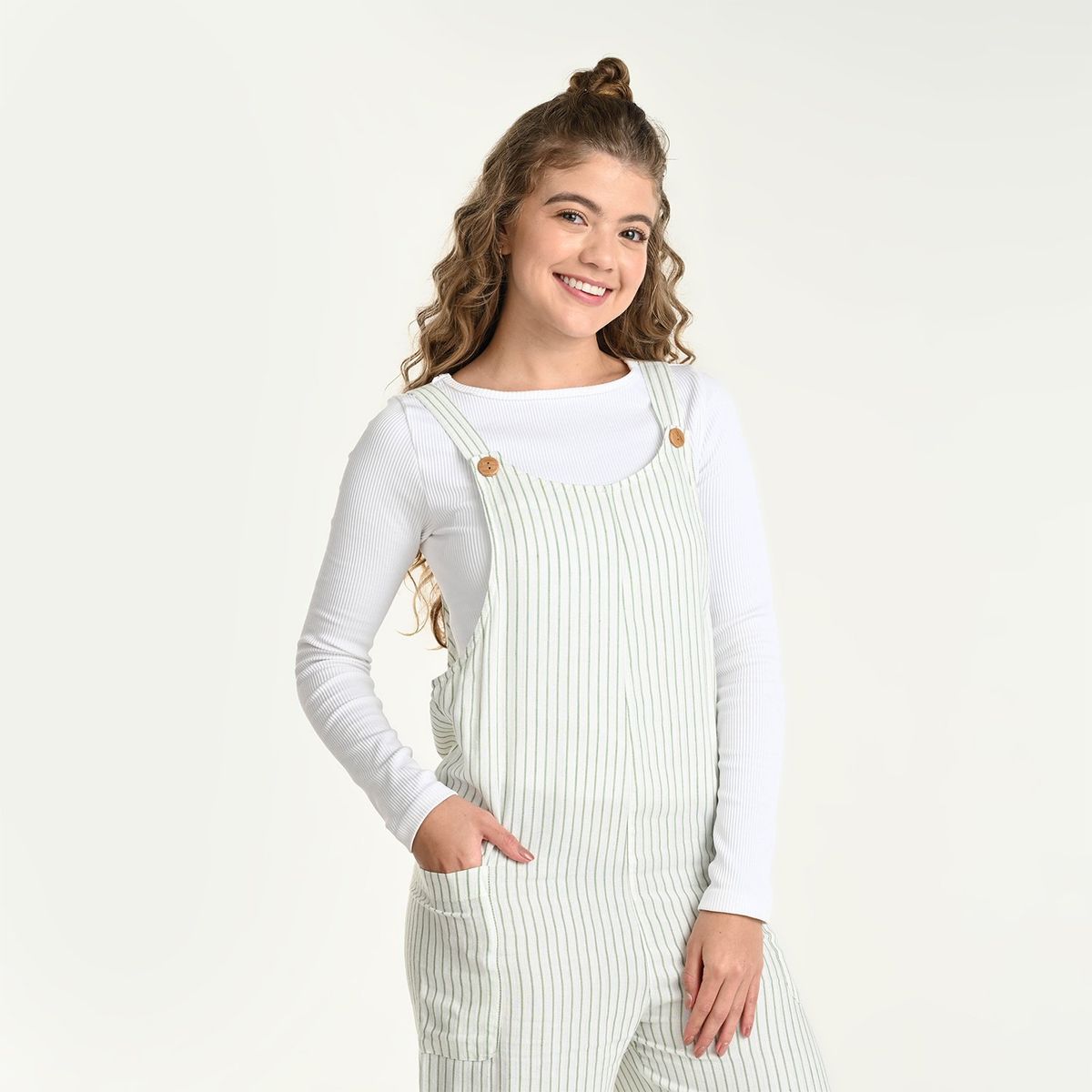 ELV - Jardinera Niña de Rayas ELV