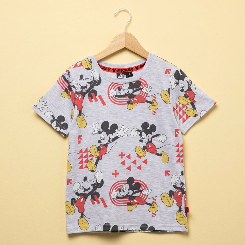 STD CHARACTERS - Camiseta Niño Manga corta Algodón Mickey