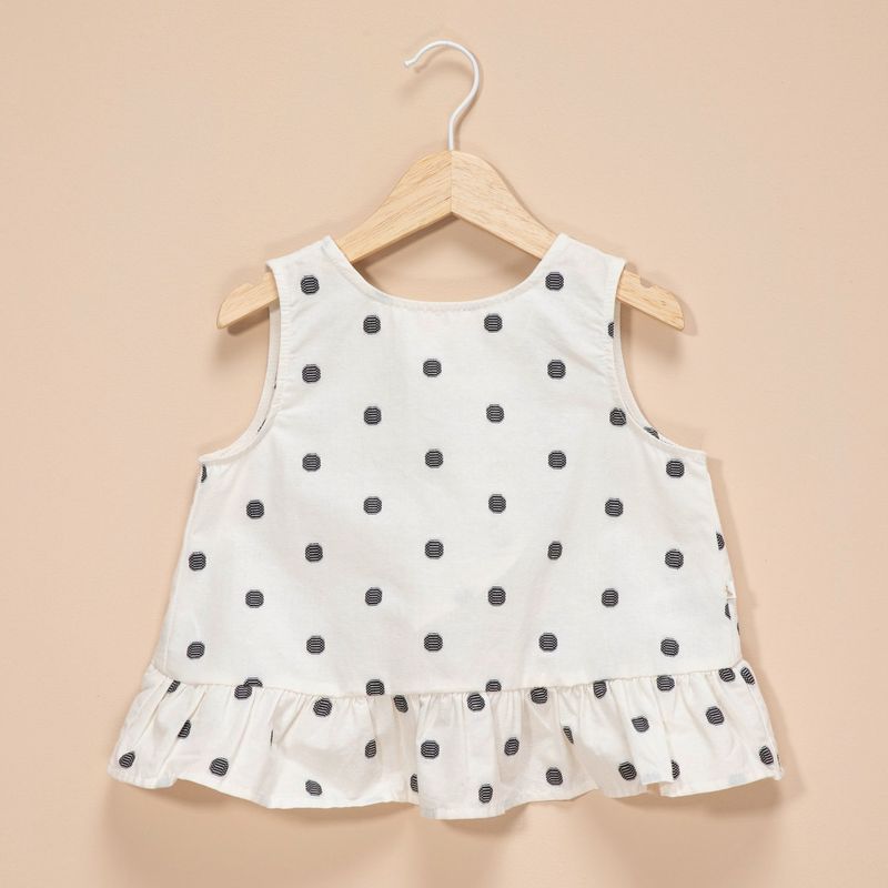 CONIGLIO - Blusa Niña con Puntos Algodón Coniglio