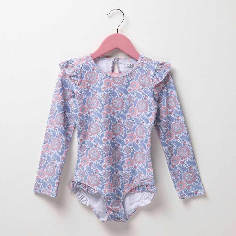 CONIGLIO - Vestido de baño Niña con Estampado Coniglio