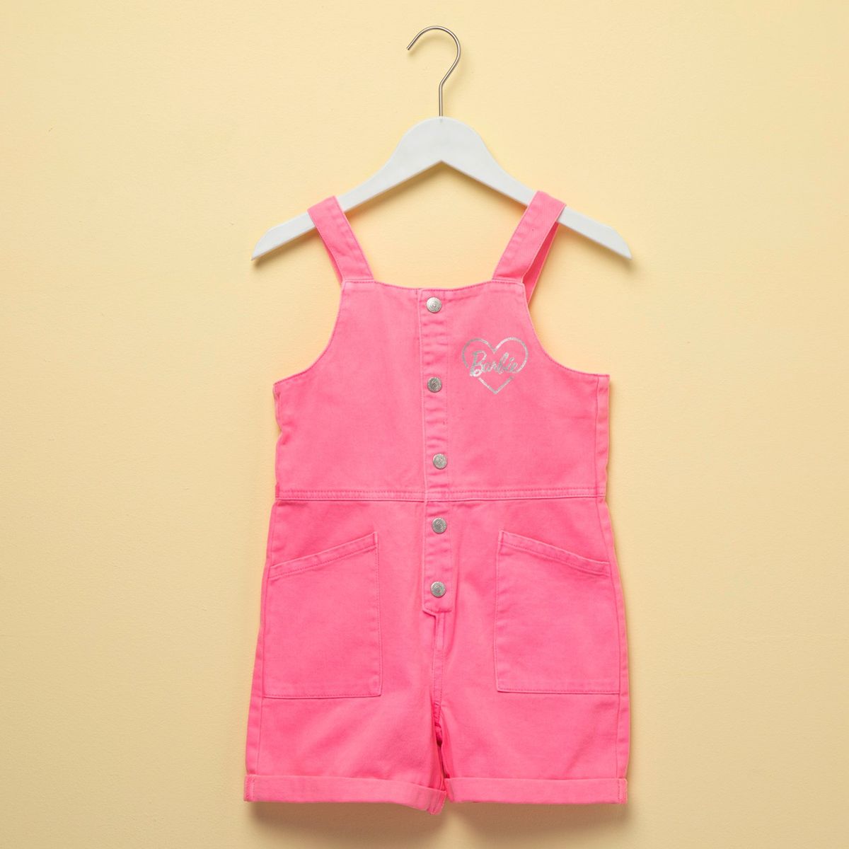 BARBIE - Jardinera Niña Algodón Barbie