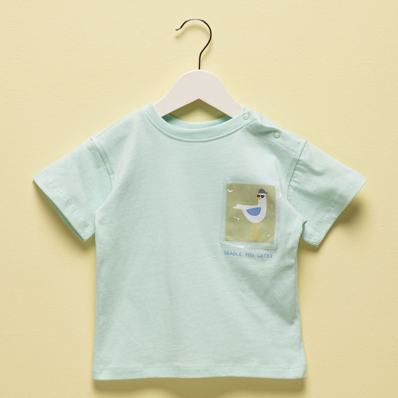 YAMP - Camiseta Bebé niño Manga corta Algodón Yamp