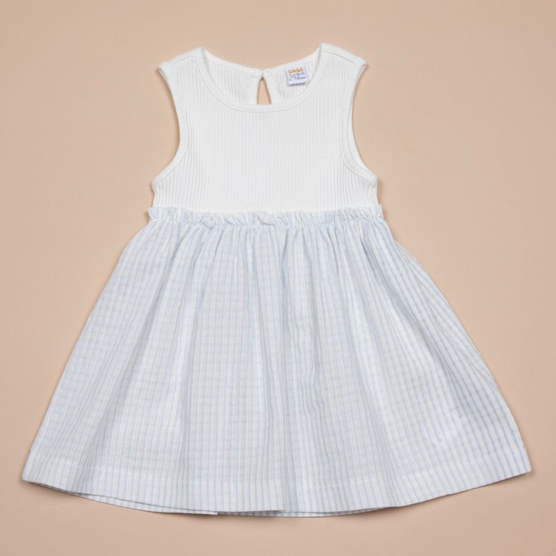 YAMP - Vestido para Bebé niña de Algodón Yamp