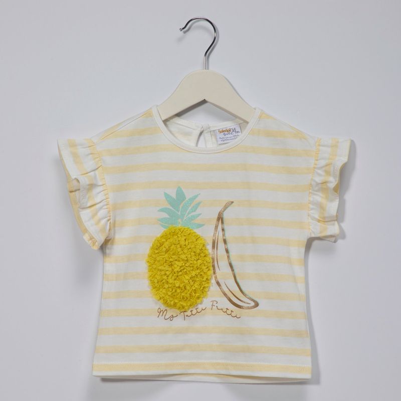 YAMP - Camiseta Bebé niña con Estampado Yamp