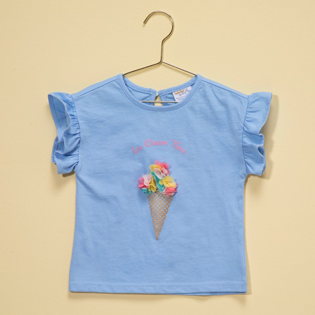 YAMP - Camiseta Bebé niña con Estampado Yamp