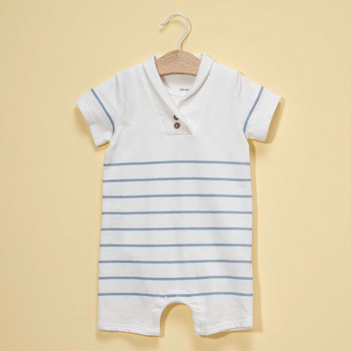 YAMP - Set Enterizo + Body sin mangas para Bebé niño en Algodón Yamp