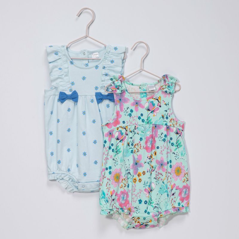 YAMP - Set Enterizo para Bebé niña en Algodón Yamp