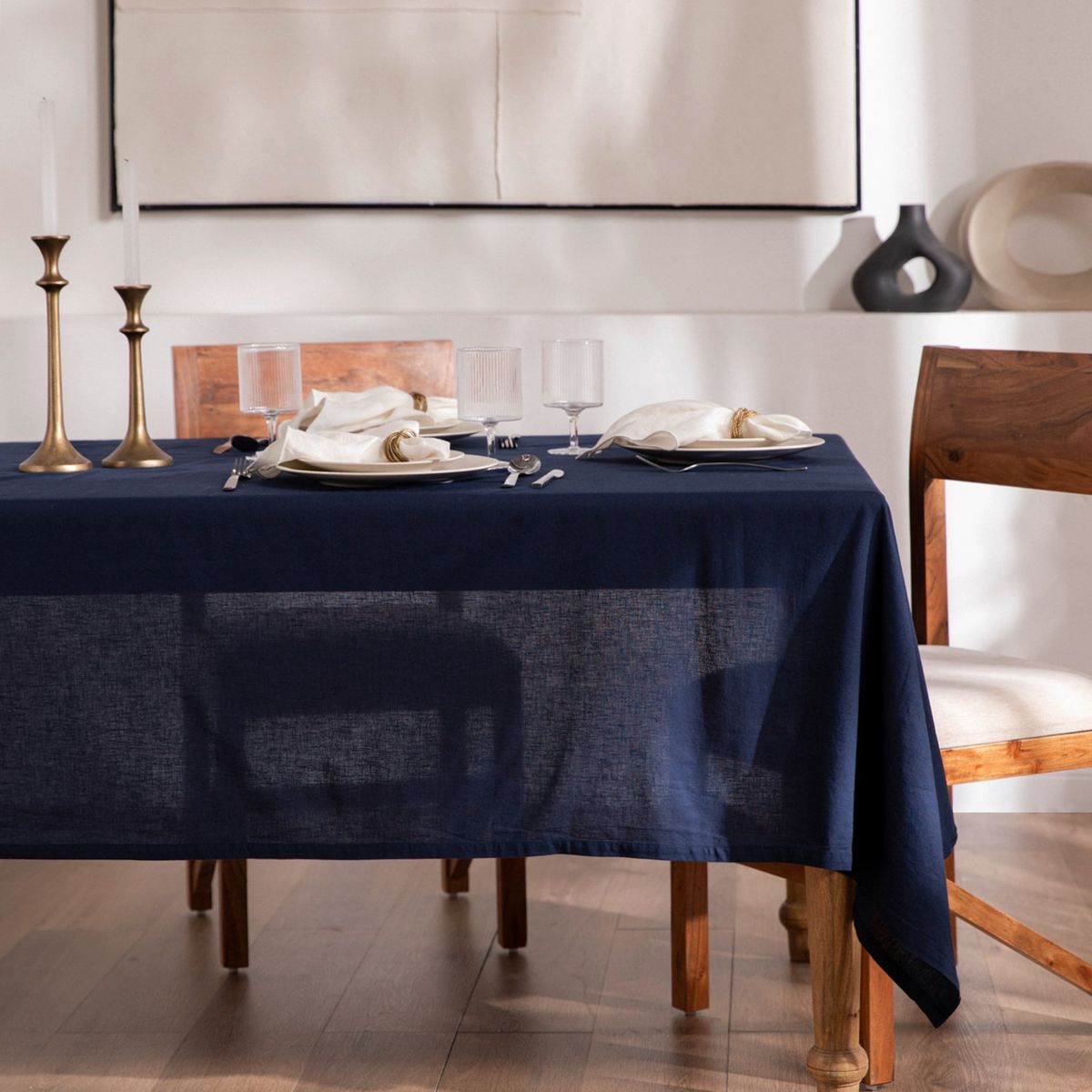 BASEMENT HOME - Mantel de Algodón 240 x 180 cm