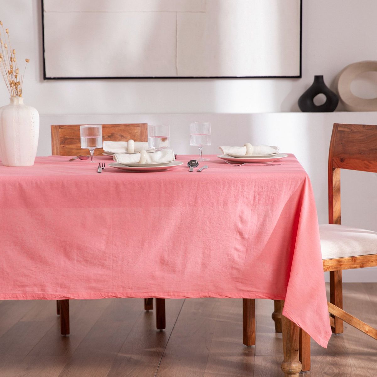 BASEMENT HOME - Mantel de Algodón 210 x 150 cm