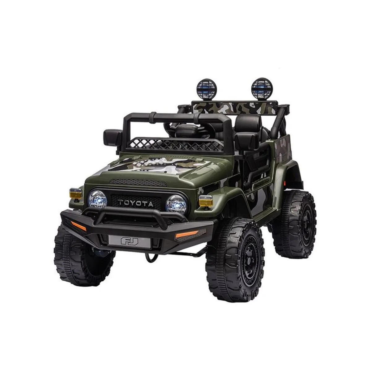 TOYOTA - Carro Montable Eléctrico niño Toyota FJ Cruiser 6V 