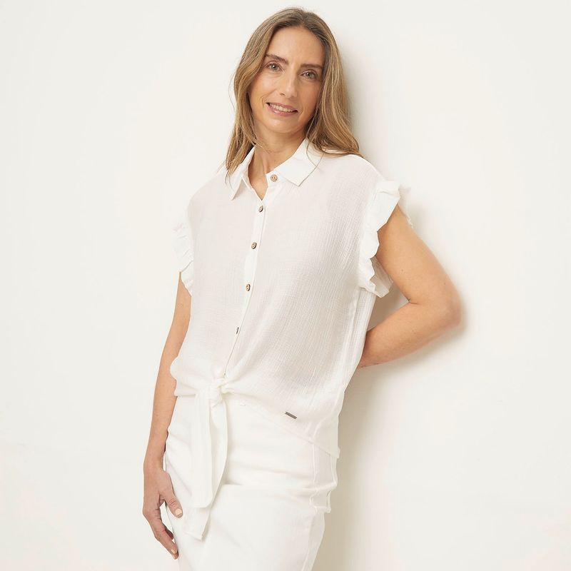 NEWPORT - Blusa Mujer Manga corta Newport