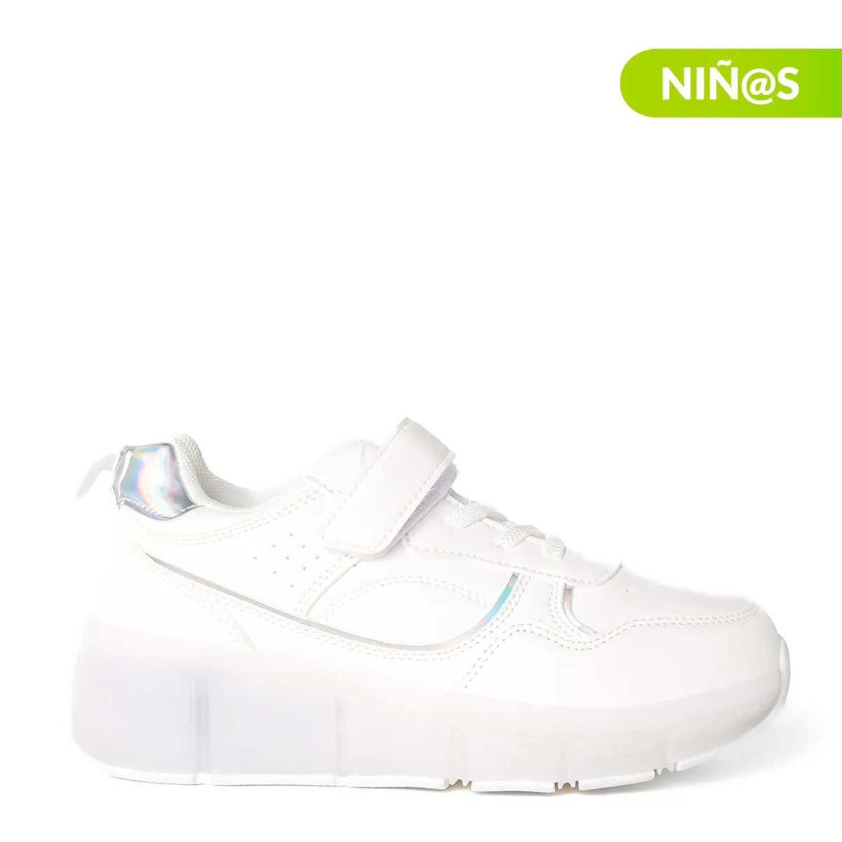 YAMP - Tenis patín con luces Yamp Sp Rolli3 Niña con Velcro