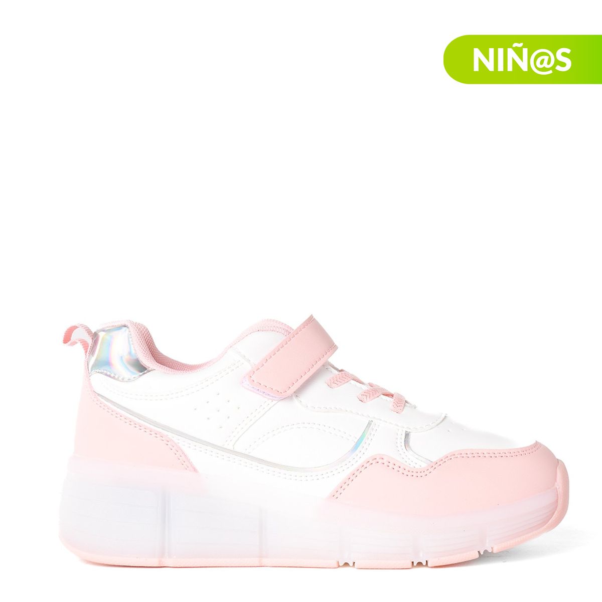 YAMP - Tenis patín con luces Yamp Sp Rolli3 Niña con Velcro