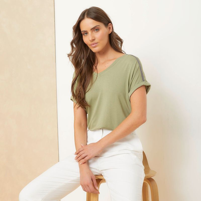 APOLOGY - Blusa Mujer Manga corta Apology