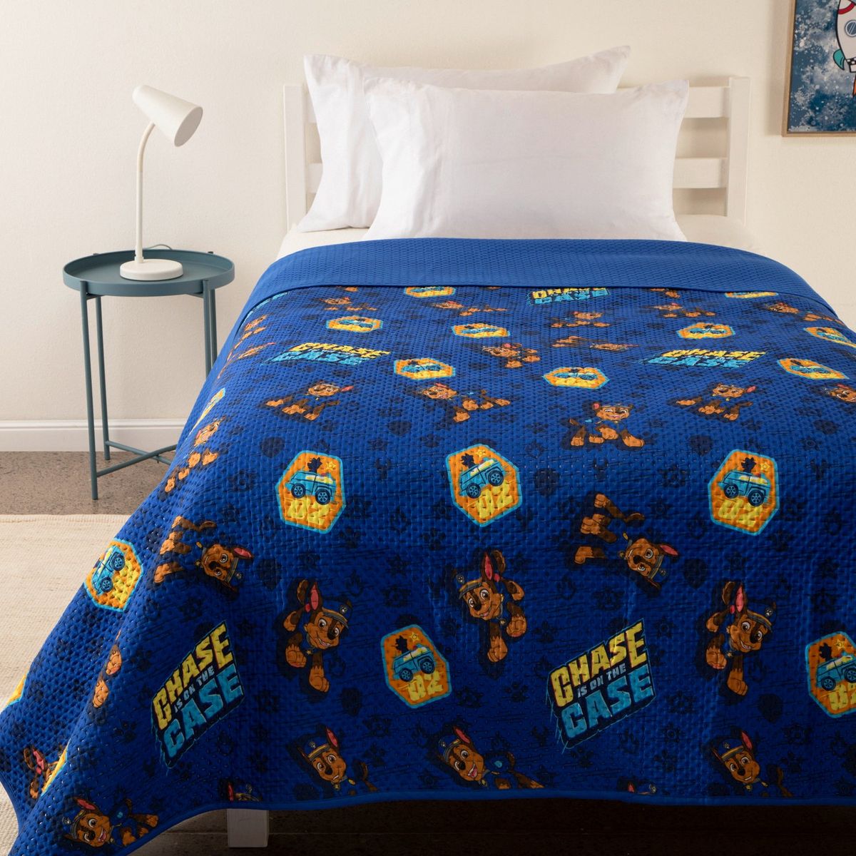 MICA KIDS - Cubrelecho Infantil Mica Kids con exterior y relleno de Poliéster 150 GSM Selvatico. Edredón Estampado para cama Sencillo y doble.