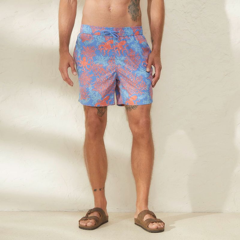 CASCAIS - Pantaloneta de baño Hombre con Estampado Cascais.