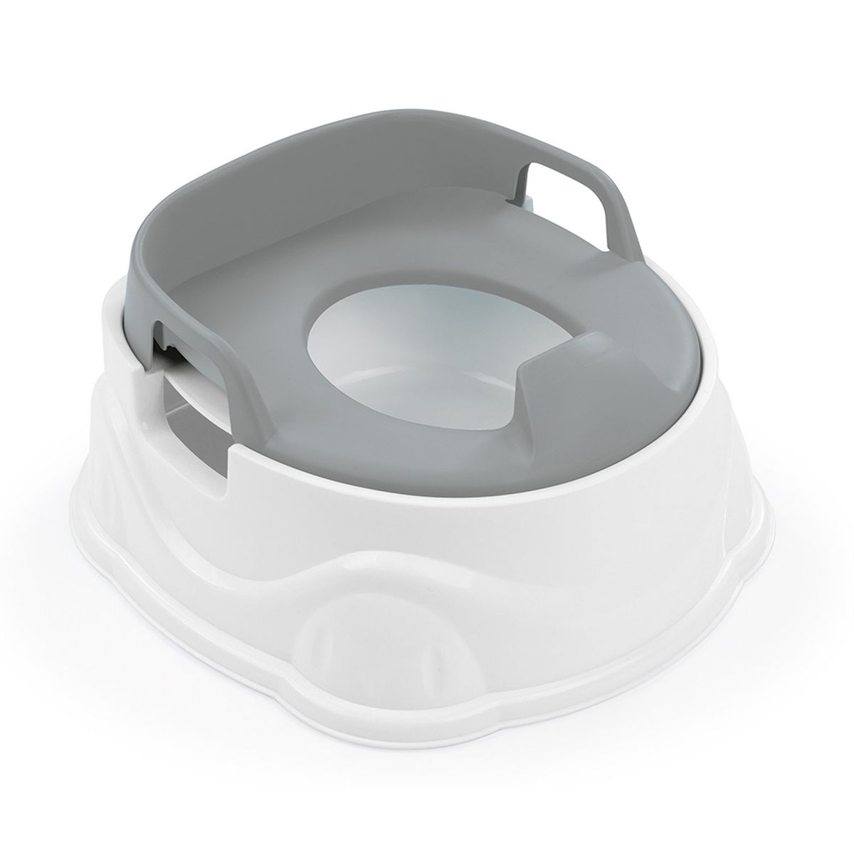  - Adaptador para baño de niño. Baño de entrenamiento 3 en 1 Gris