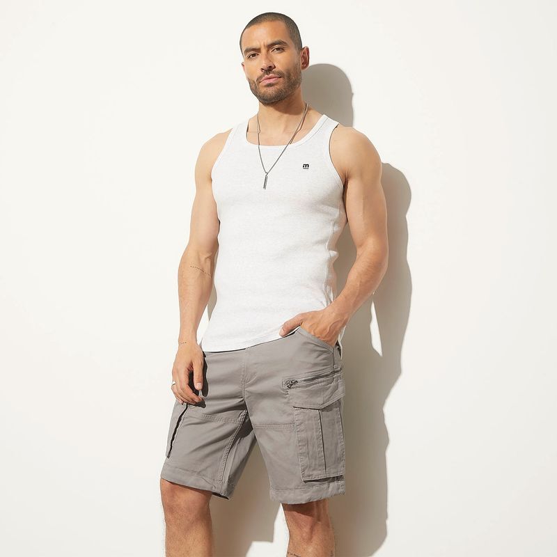MOSSIMO - Camiseta Hombre Sin mangas de Algodón Mossimo