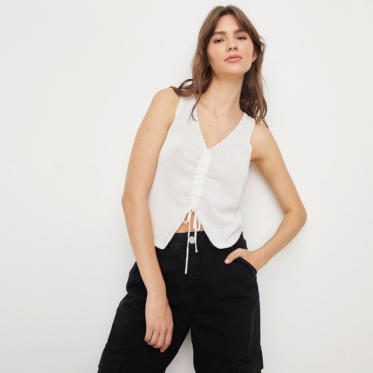 SYBILLA - Top esqueleto Mujer Tejido Sybilla