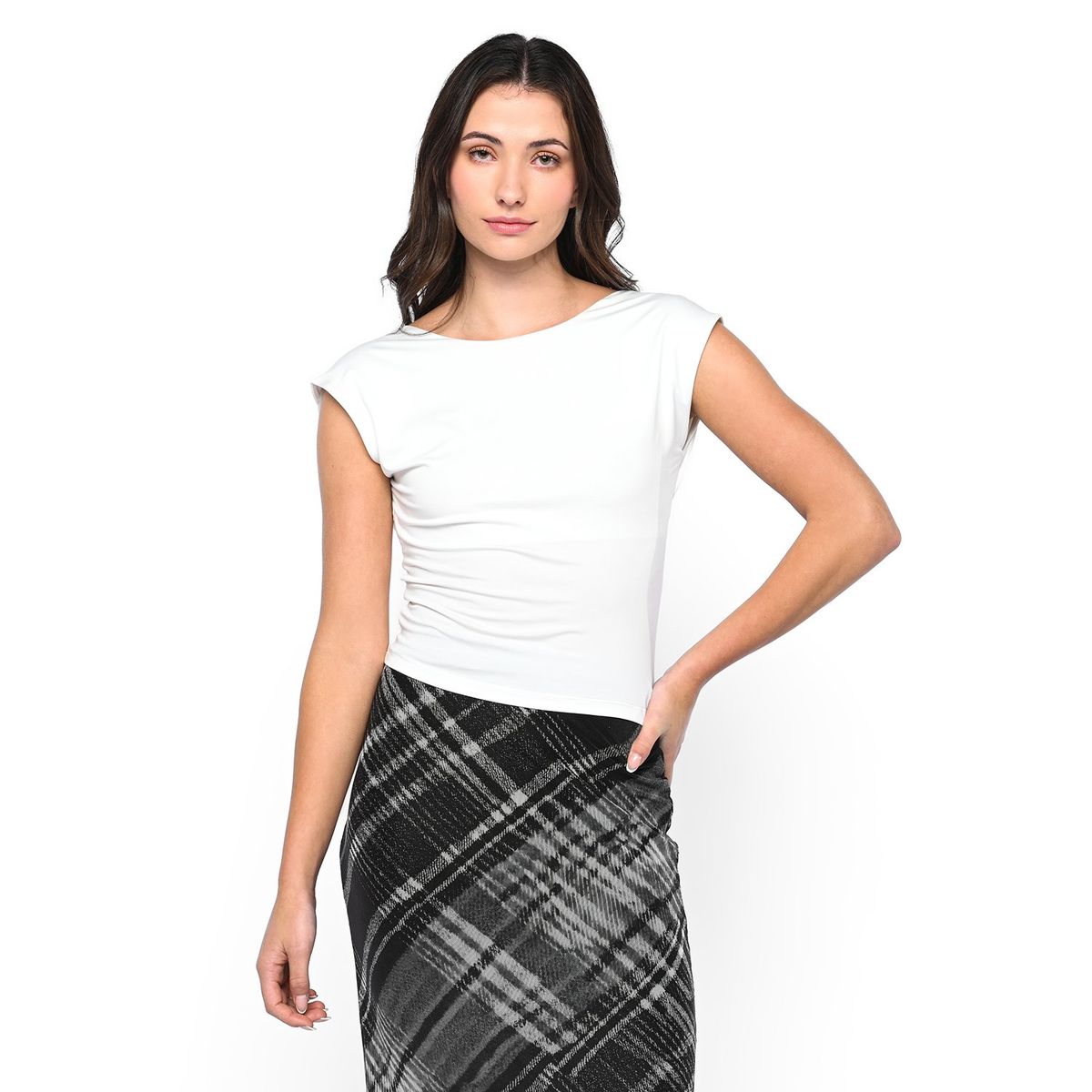 SYBILLA - Blusa Mujer Manga corta Sybilla