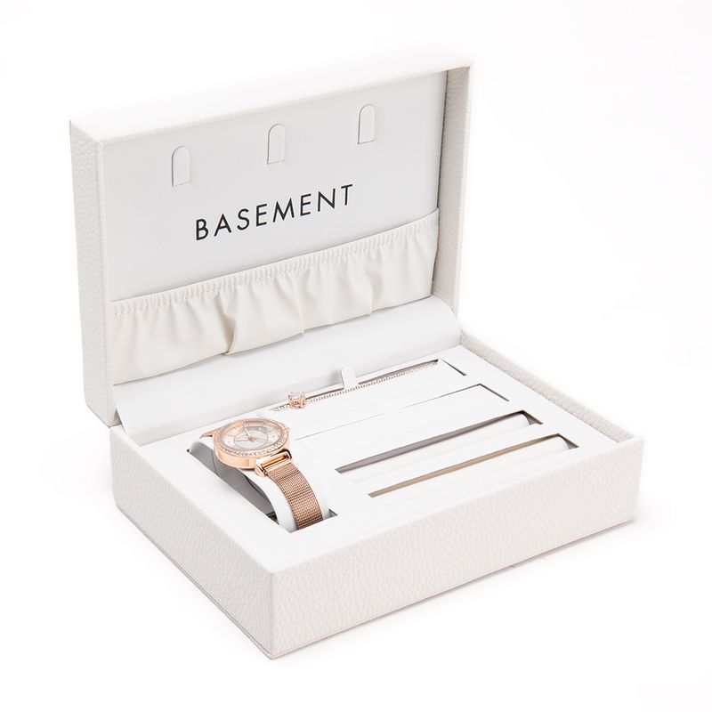 BASEMENT - Set Reloj Basement Mujer