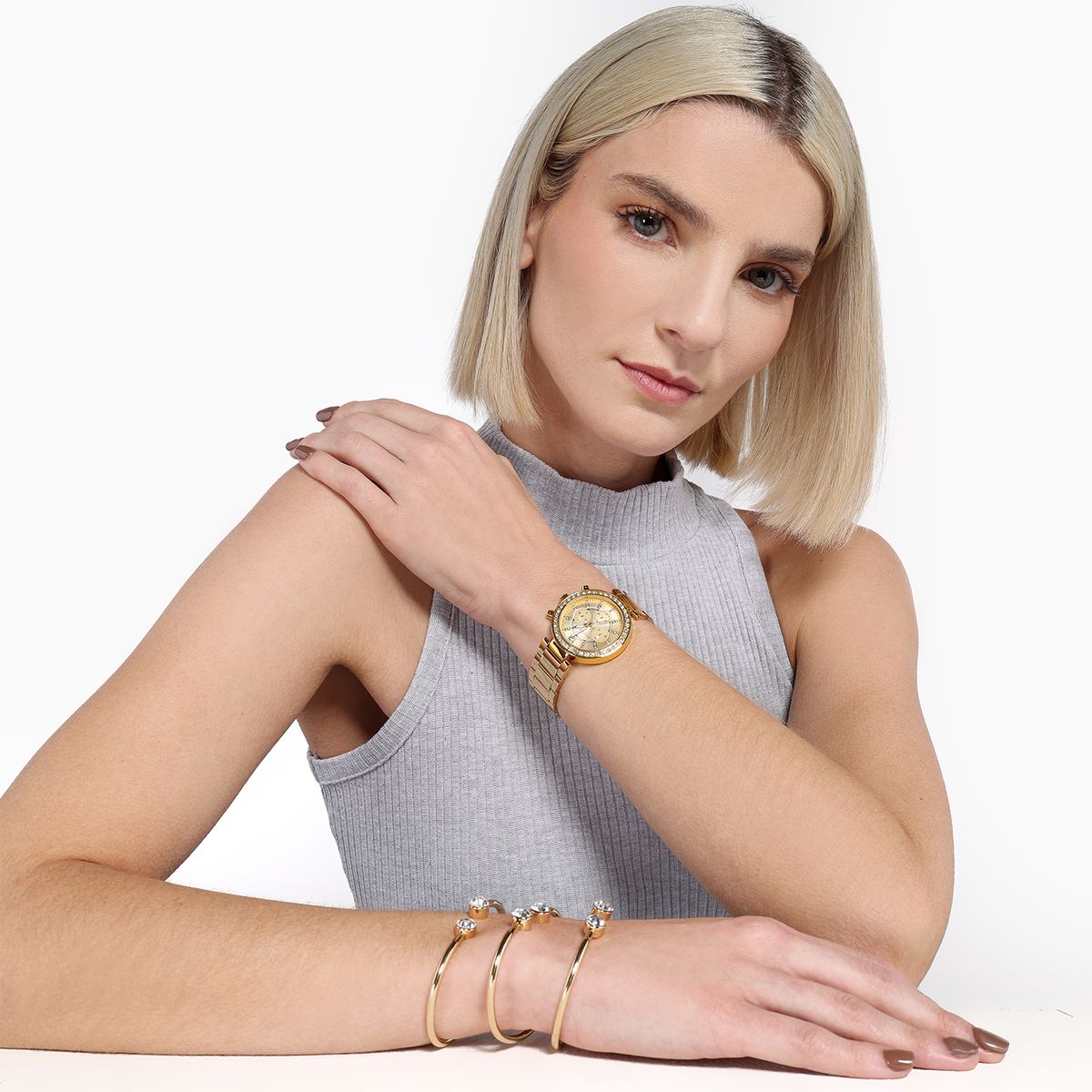 BASEMENT - Set Reloj Basement Mujer