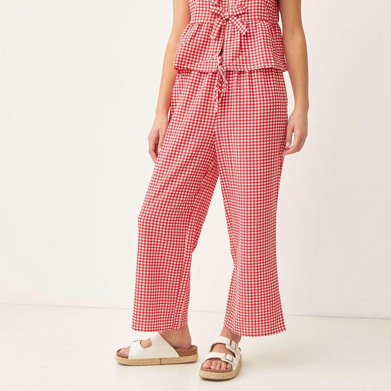 SYBILLA - Pantalon Culotte Mujer Tiro alto Sybilla