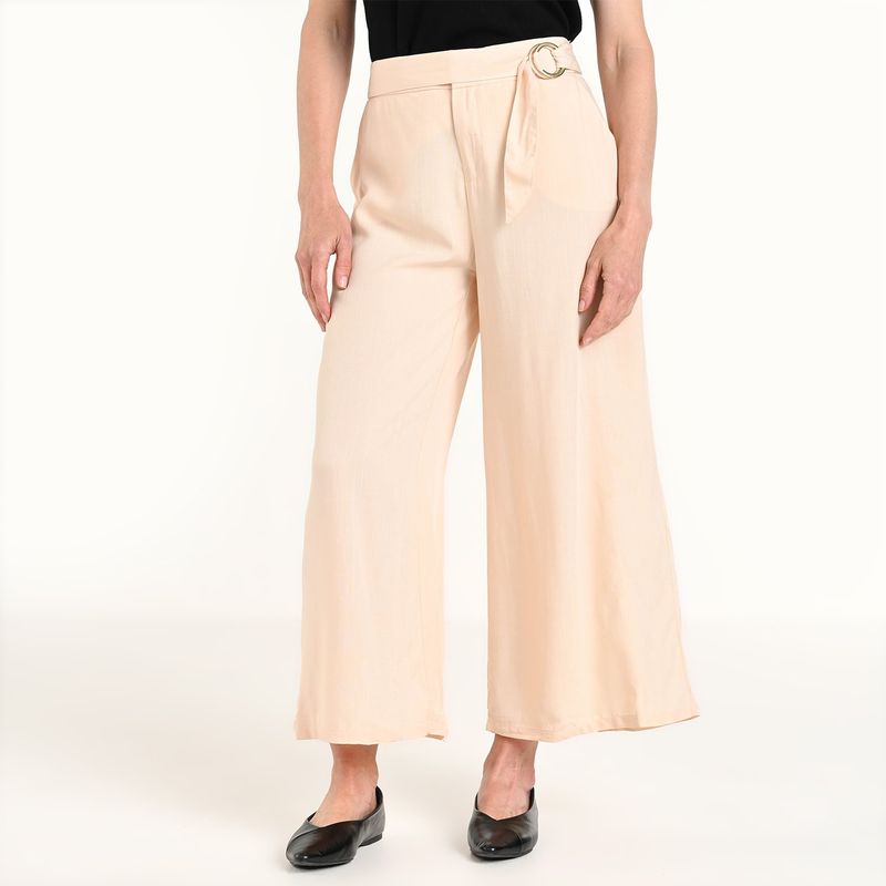 SOUTHLAND - Pantalón Culotte Mujer Tiro alto Southland