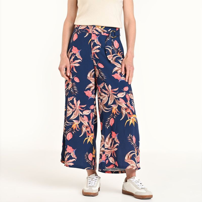 SOUTHLAND - Pantalón Culotte Mujer Tiro alto Southland