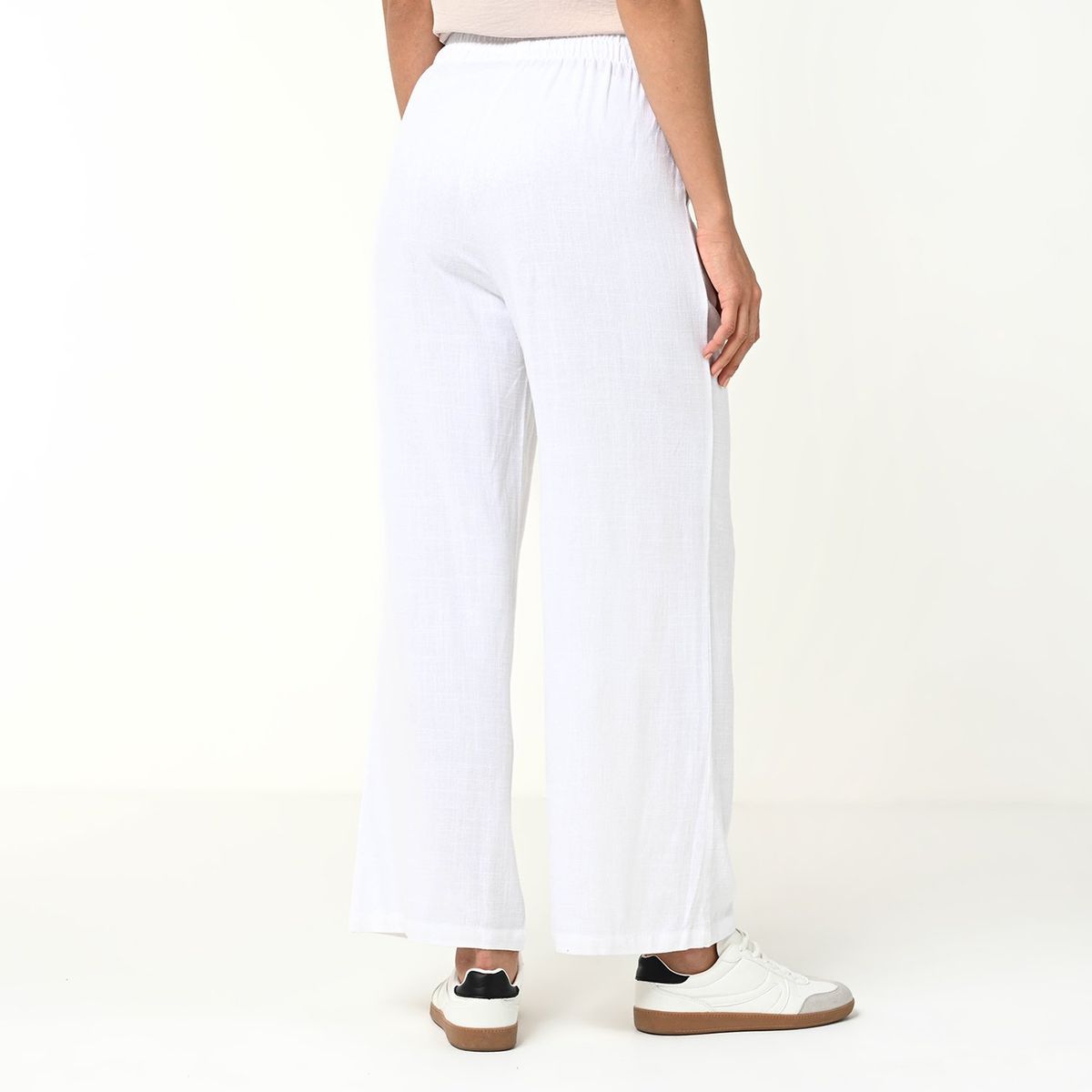 UNIVERSITY CLUB - Pantalón Wide Leg Mujer Tiro alto University Club