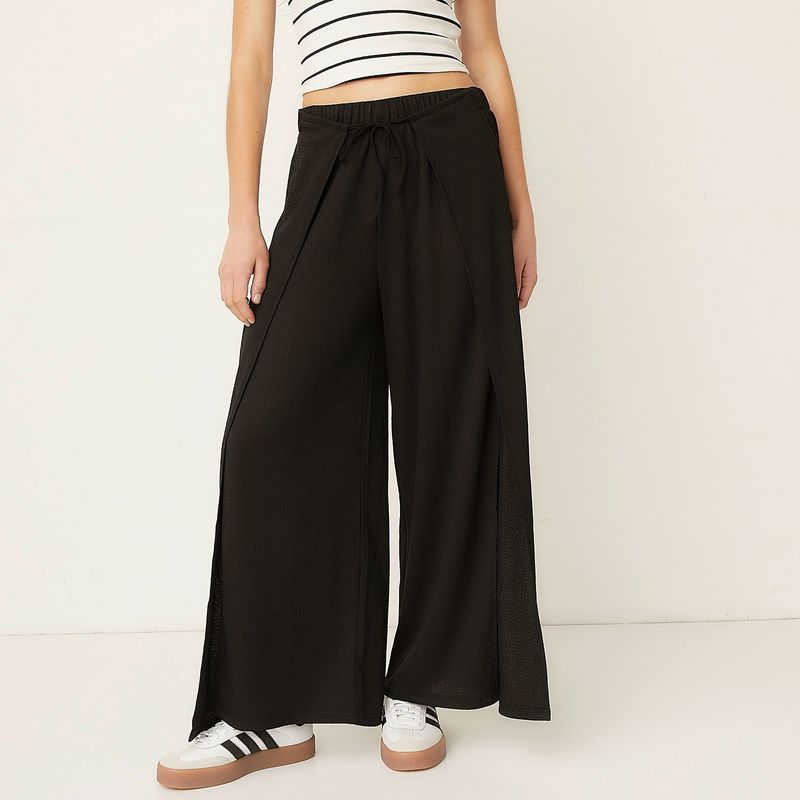 SYBILLA - Pantalón Culotte Mujer Tiro medio Sybilla