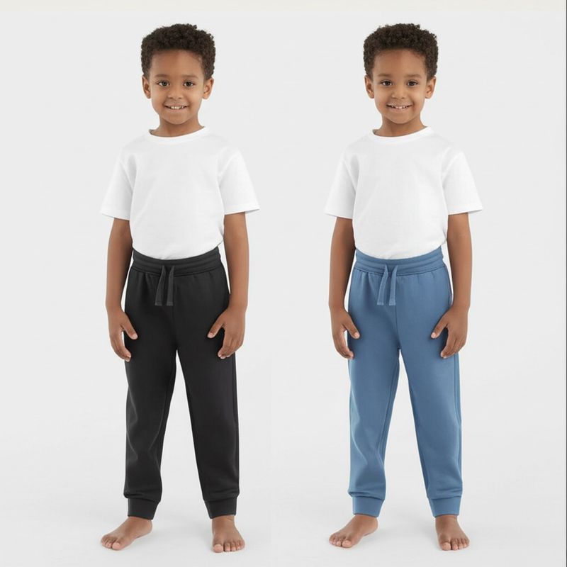 YAMP - Jogger Niño Pack de 2 unidades Recto Tiro medio Yamp