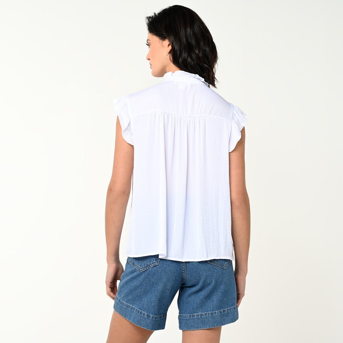 UNIVERSITY CLUB - Blusa Mujer Sin mangas Satín University Club