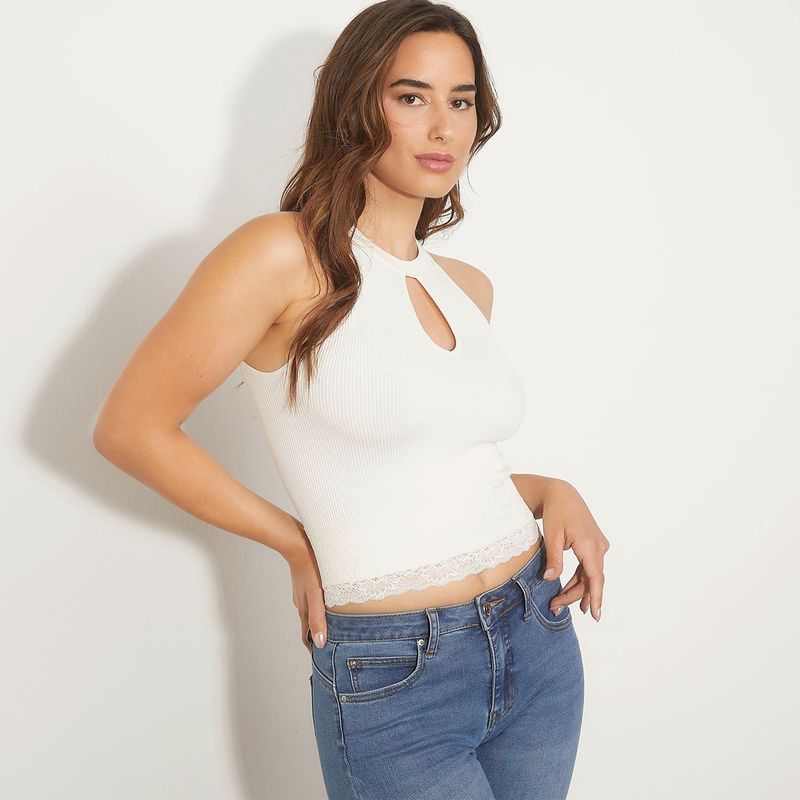 MOSSIMO - Blusa Mujer Sin mangas Mossimo