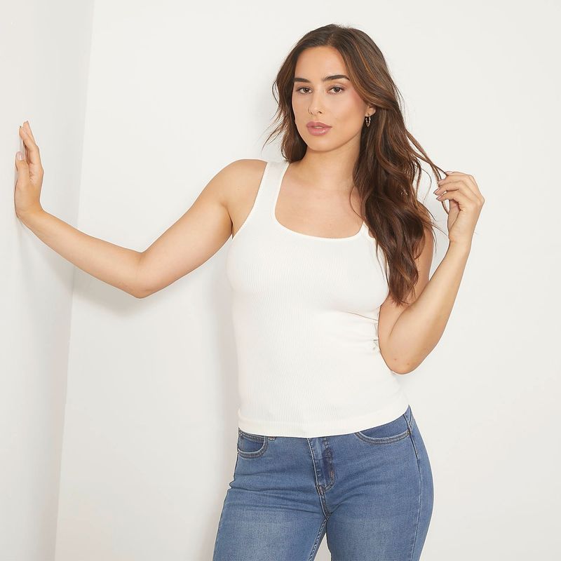 MOSSIMO - Top esqueleto Mujer Sin mangas Mossimo