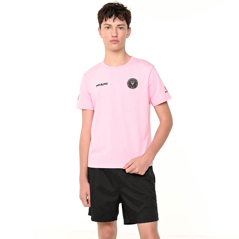 - Camiseta de fútbol Niño con Logo Manga corta Algodón Messi