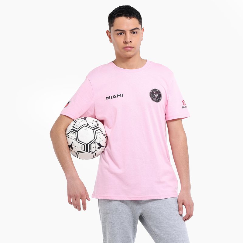  - Camiseta de fútbol Niño con Logo Manga corta Algodón Messi
