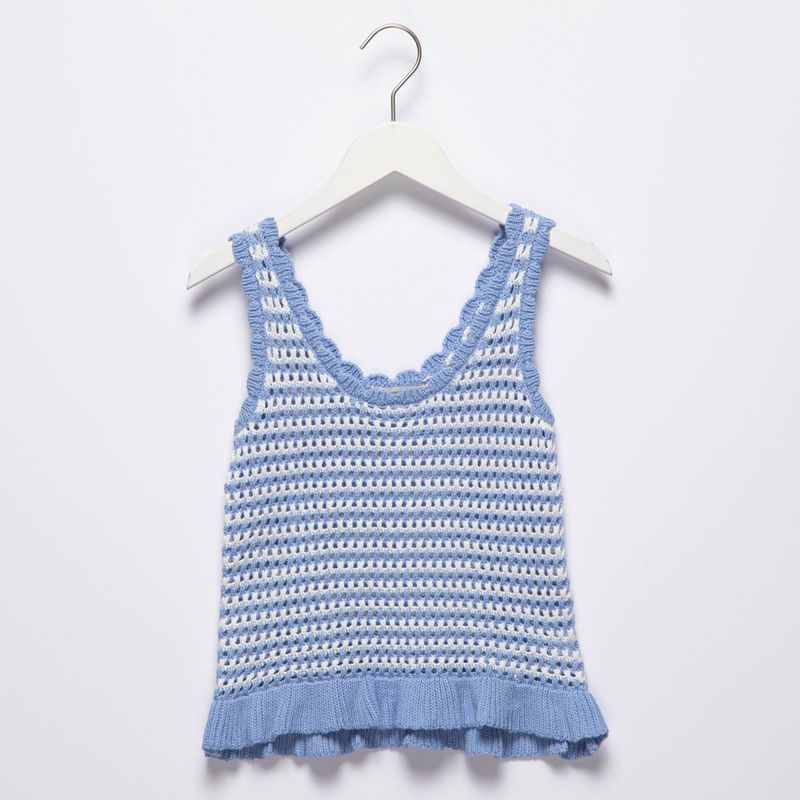 ELV - Top Niña Tejido Algodón ELV