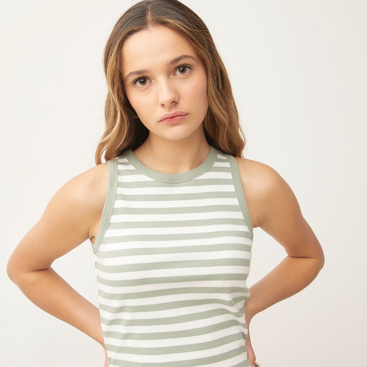 SYBILLA - Top esqueleto Mujer Sin mangas de Algodón Sybilla Slim fit